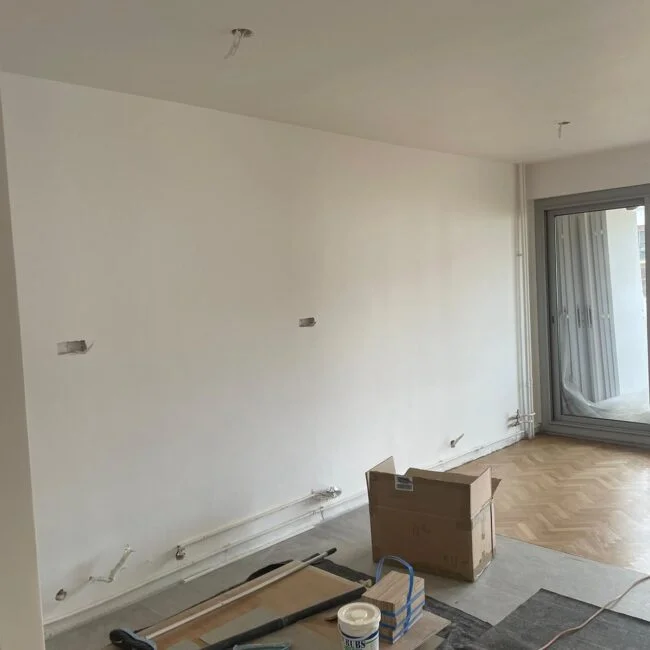 rénovation peinture salon appartement 13005