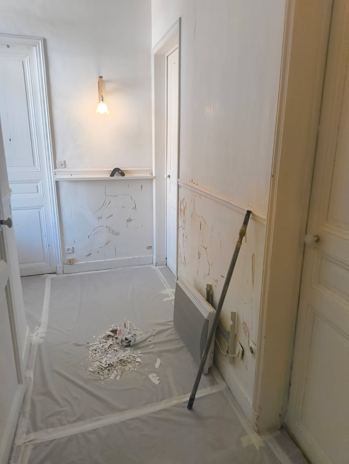 réparation peinture dégâts des eaux