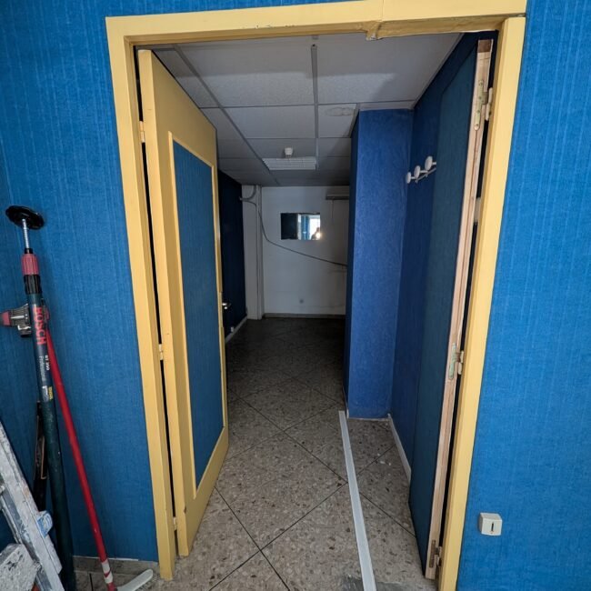 Rénovation cabinet medical 13010 La capelette peinture et sol